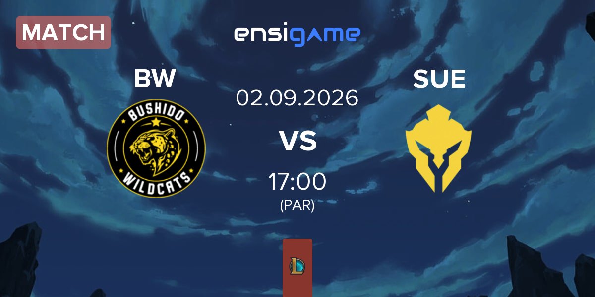 Match Bushido Wildcats BW vs SU Esports SUE | 02.09