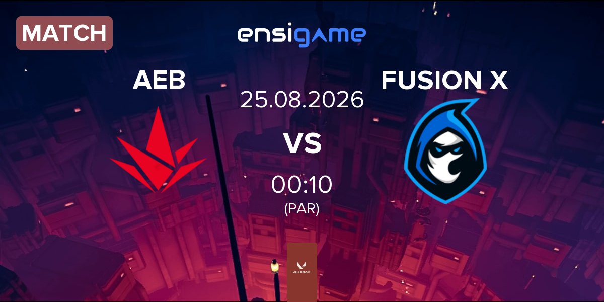 Match Akave Esports Black AEB vs FUSION X | 25.08