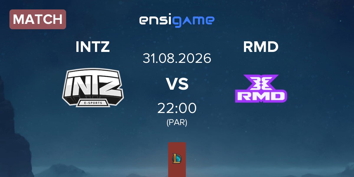 Match INTZ vs RMD Gaming RMD | 31.08