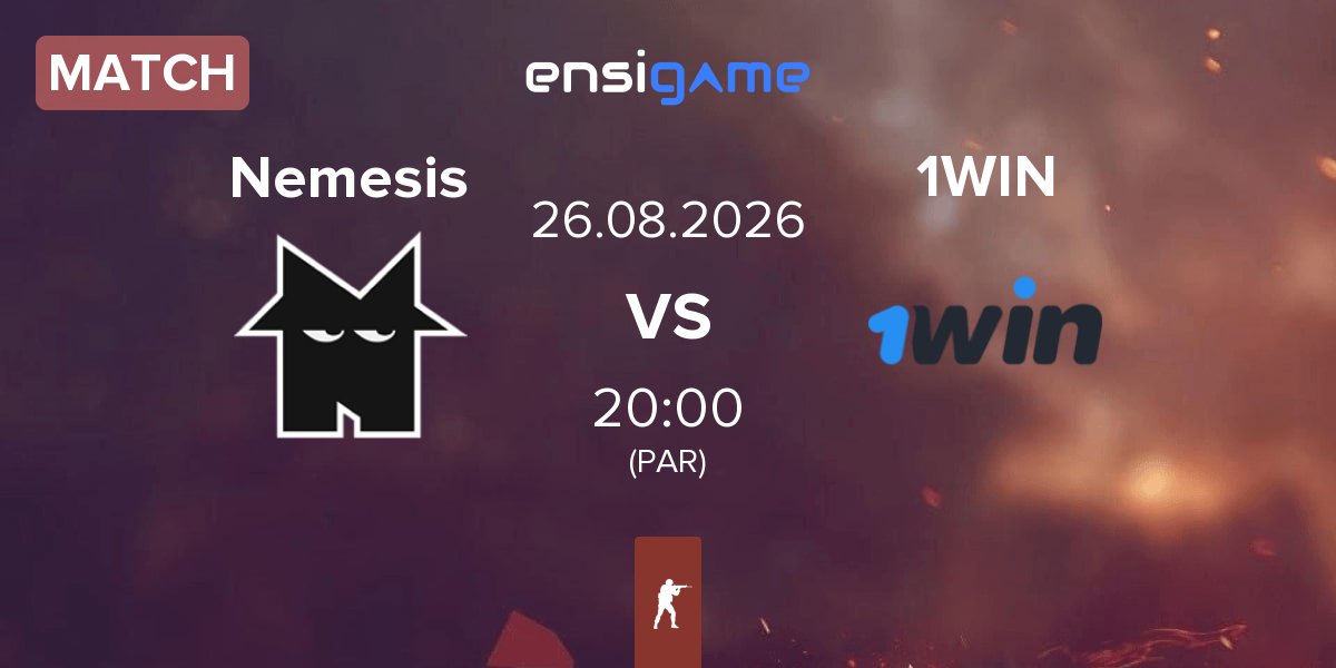 Match Team Nemesis Nemesis vs 1w Team 1WIN | 26.08