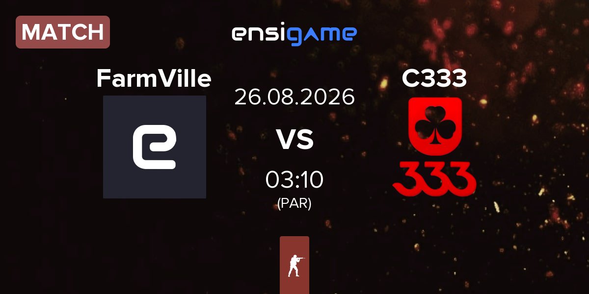 Match FarmVille vs CLUB 333 C333 | 26.08