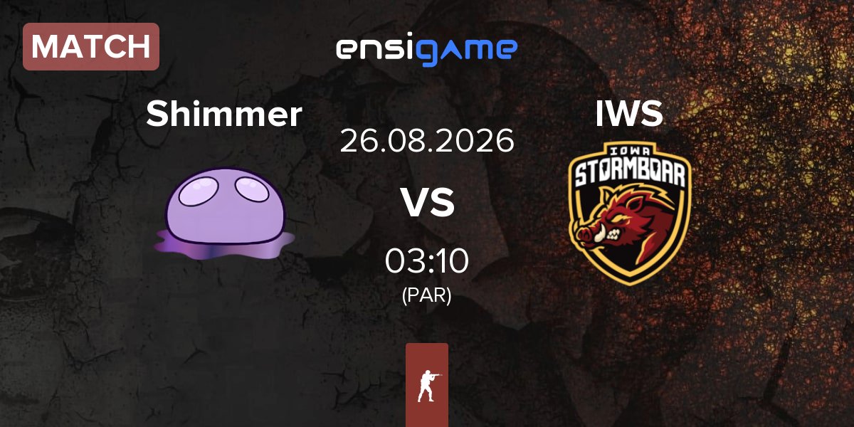 Match Shimmer vs Iowa Stormboar IWS | 26.08