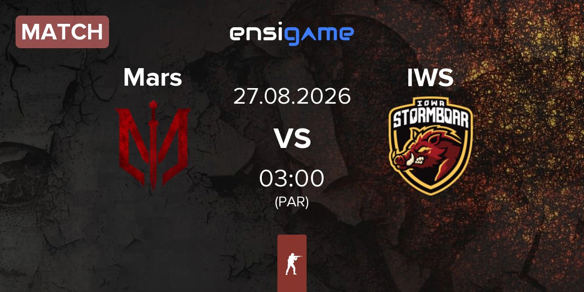 Match Marsborne Mars vs Iowa Stormboar IWS | 27.08
