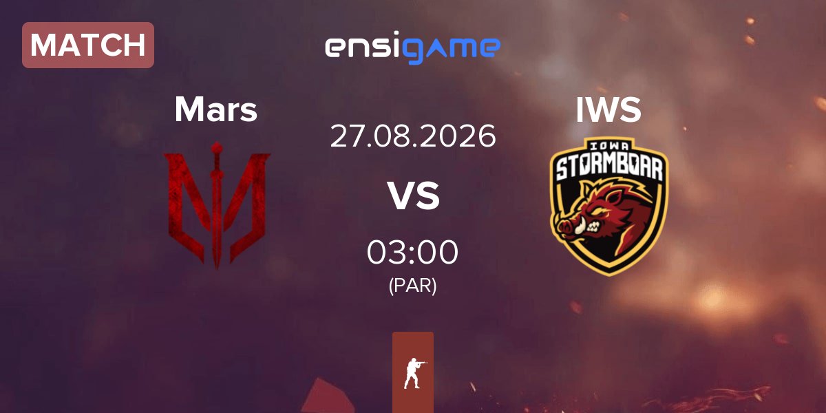 Match Marsborne Mars vs Iowa Stormboar IWS | 27.08