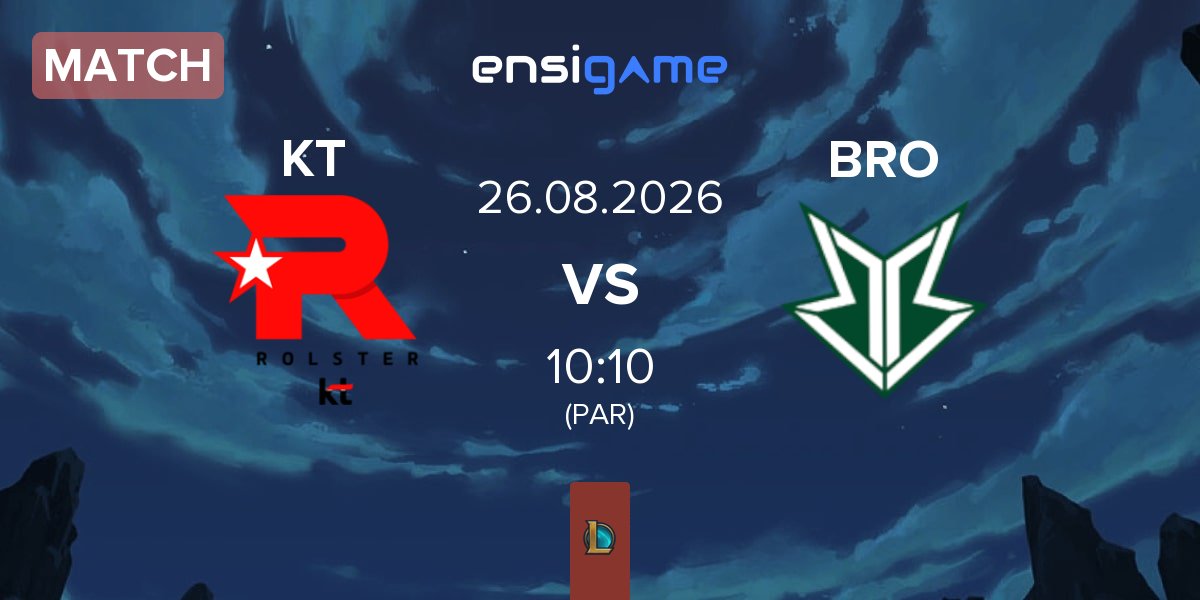 Partida KT Rolster KT vs HANJIN BRION BRO | 26.08