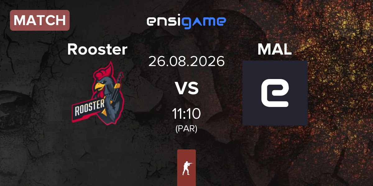 Match Rooster vs MarkandLarry MAL | 26.08