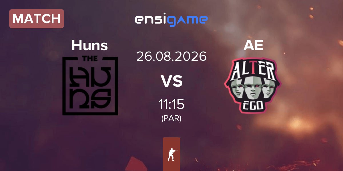 Partida The Huns Huns vs Alter Ego AE | 26.08