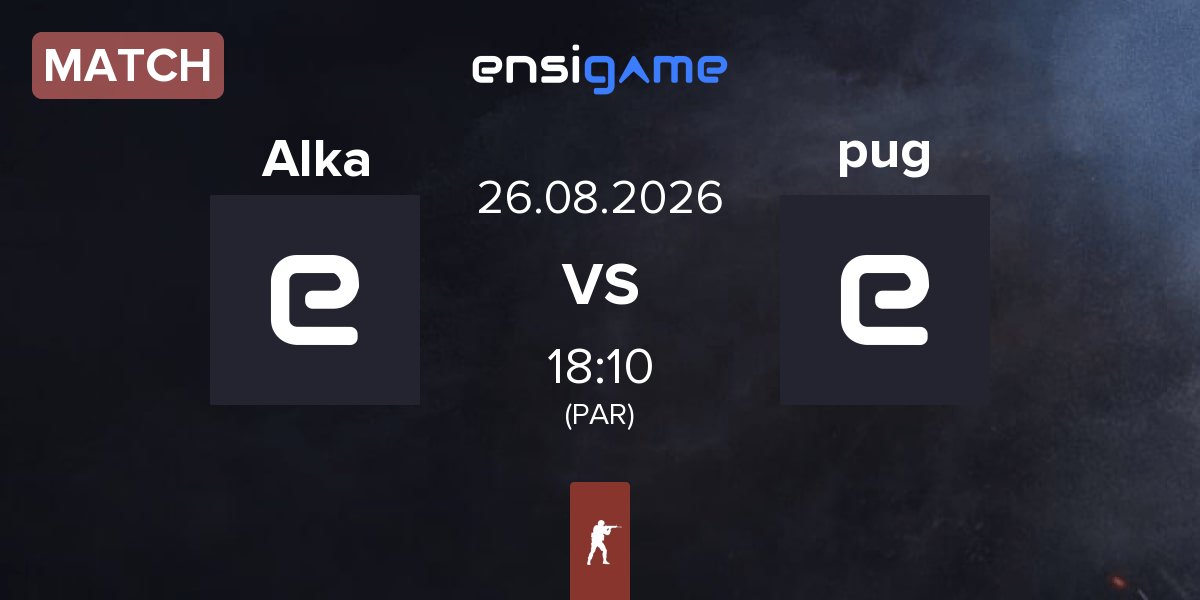 Match Alka vs pugdesonesto pug | 26.08
