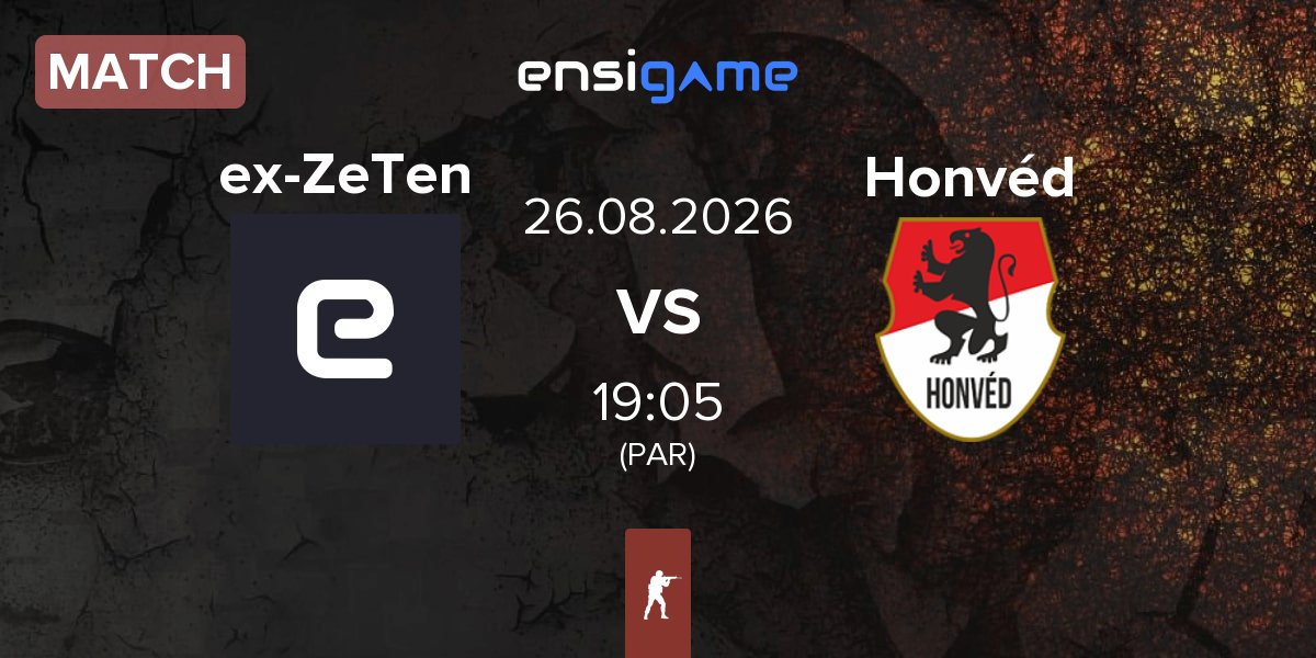 Match ex-Zero Tenacity ex-ZeTen vs Honvéd Esports Honvéd | 26.08