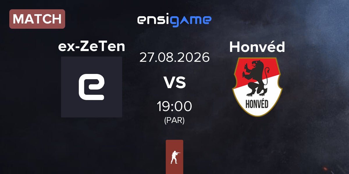 Partida ex-Zero Tenacity ex-ZeTen vs Honvéd Esports Honvéd | 27.08