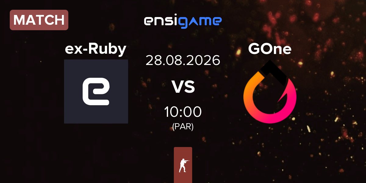 Match ex-RUBY ex-Ruby vs GenOne GOne | 28.08
