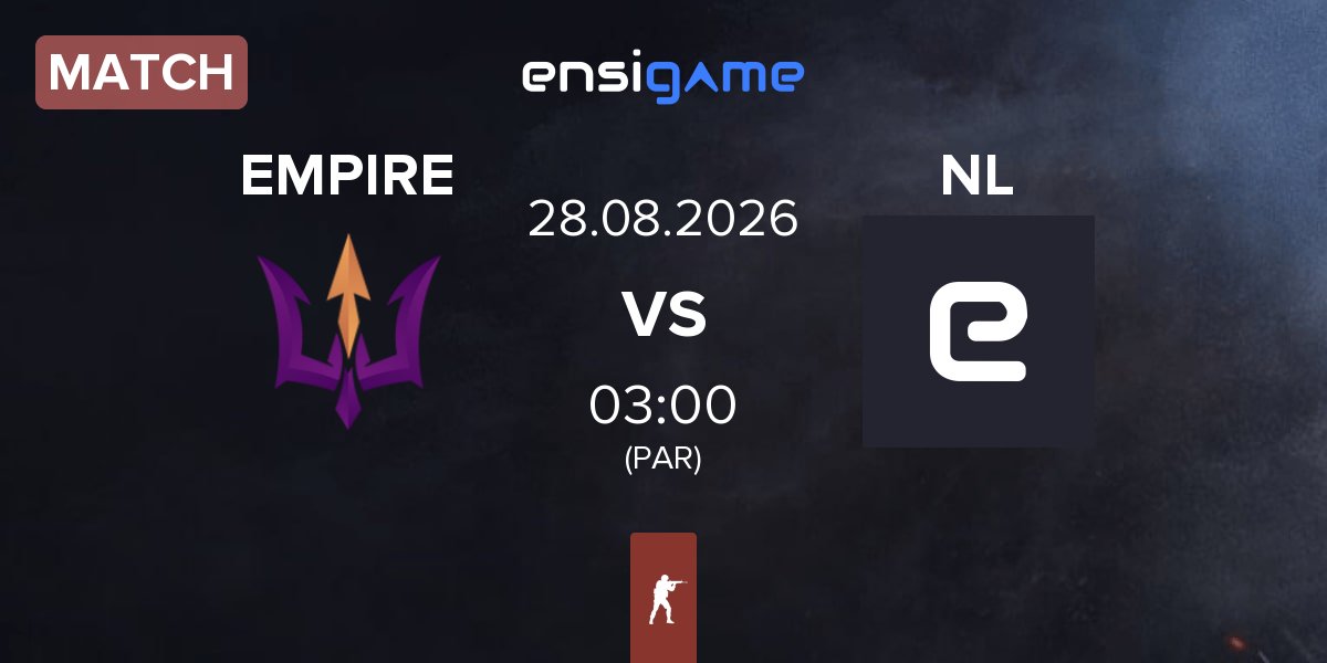 Match EMPIRE vs New Legends NL | 28.08