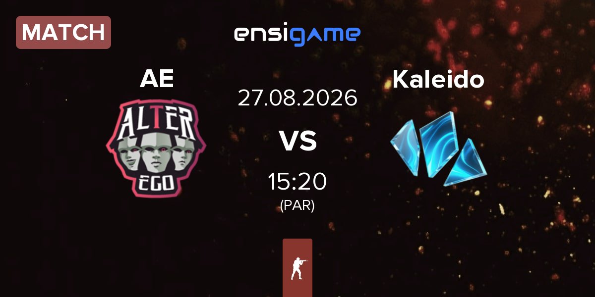 Match Alter Ego AE vs Kaleido Gaming Kaleido | 27.08