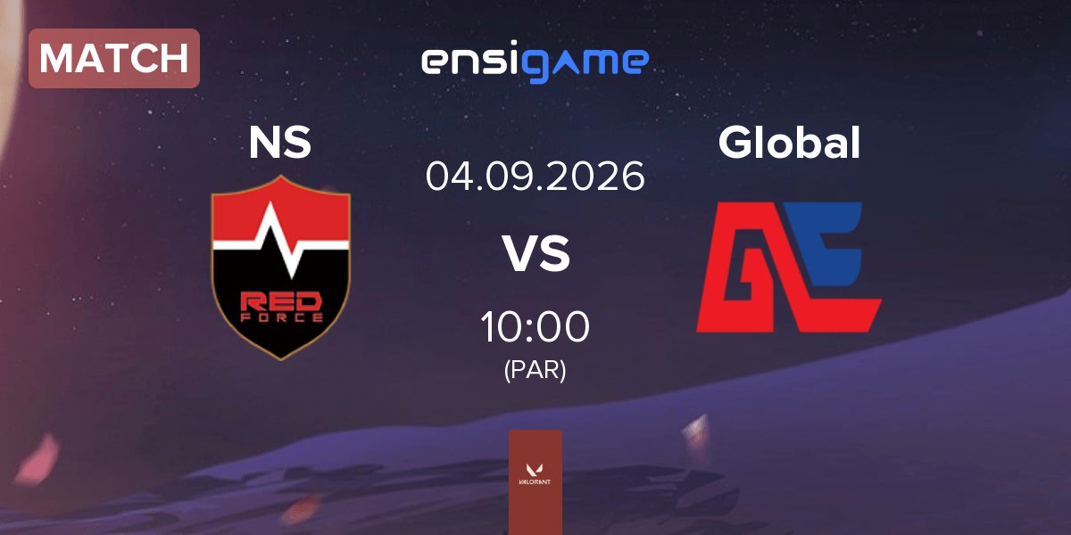 Partida Nongshim RedForce NS vs Global Esports Global | 04.09