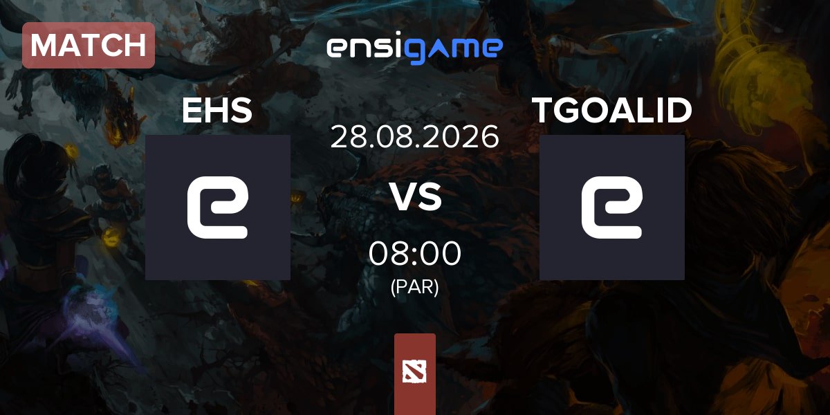 Match EAT.HAPPY.STRONG EHS vs The goal of all life is death TGOALID | 28.08