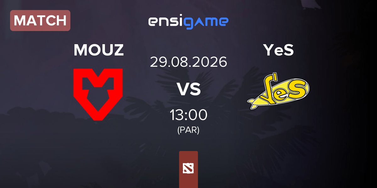 Partida MOUZ vs Yellow Submarine YeS | 29.08