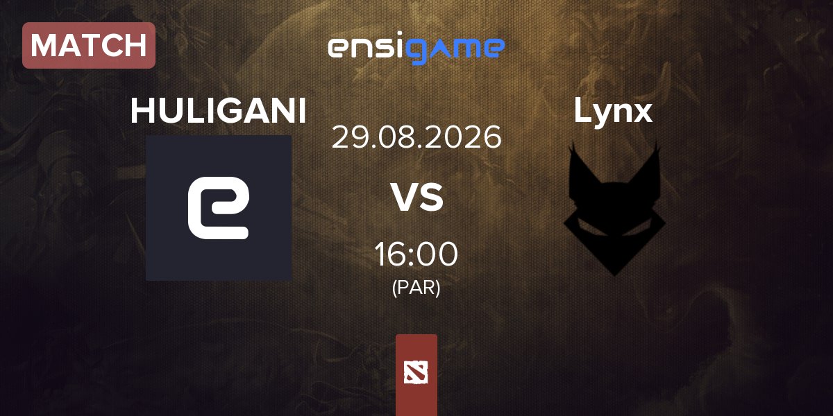 Partida HULIGANI vs Team Lynx Lynx | 29.08