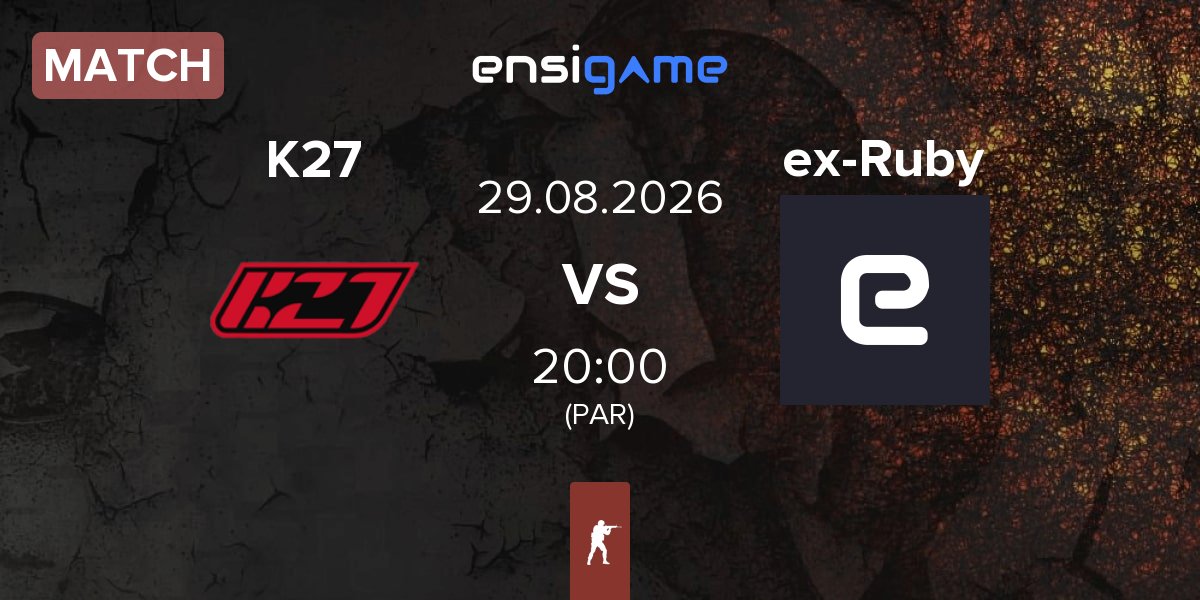 Partida K27 vs ex-RUBY ex-Ruby | 29.08