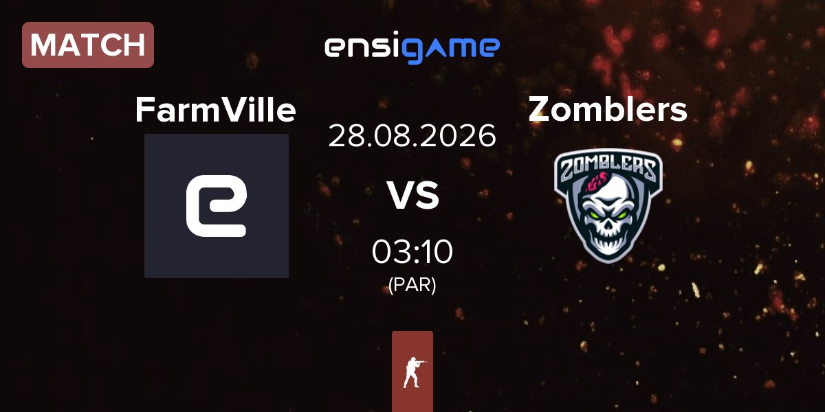 Partida FarmVille vs Zomblers | 28.08