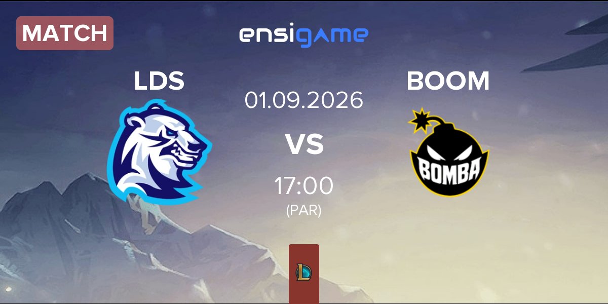 Match LODIS LDS vs Bomba Team BOOM | 01.09