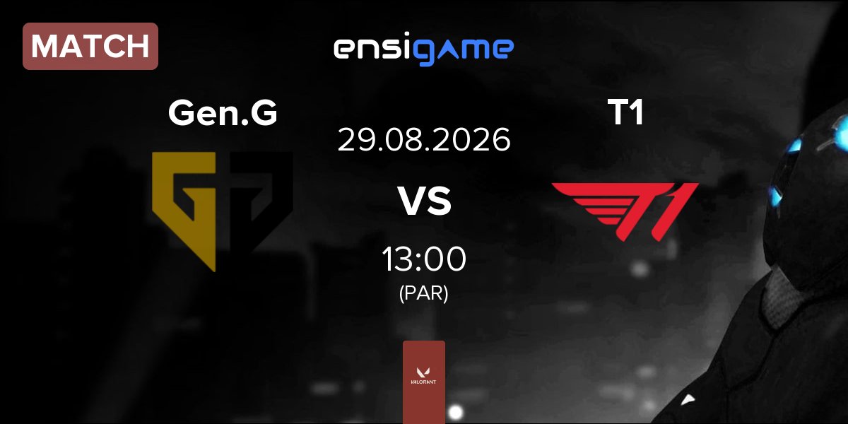 Match Gen.G Esports Gen.G vs T1 | 29.08