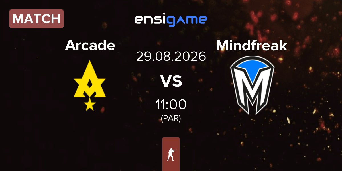 Match Arcade Esports Arcade vs Mindfreak | 29.08