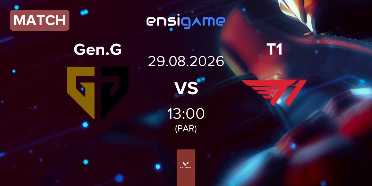 Match Gen.G Esports Gen.G vs T1 | 29.08