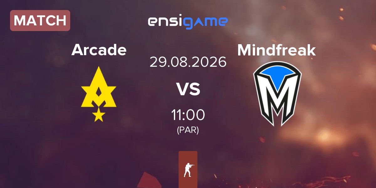 Match Arcade Esports Arcade vs Mindfreak | 29.08