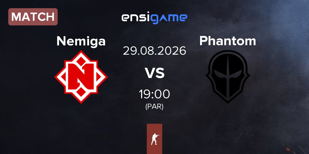 Match Nemiga Gaming Nemiga vs Phantom | 29.08