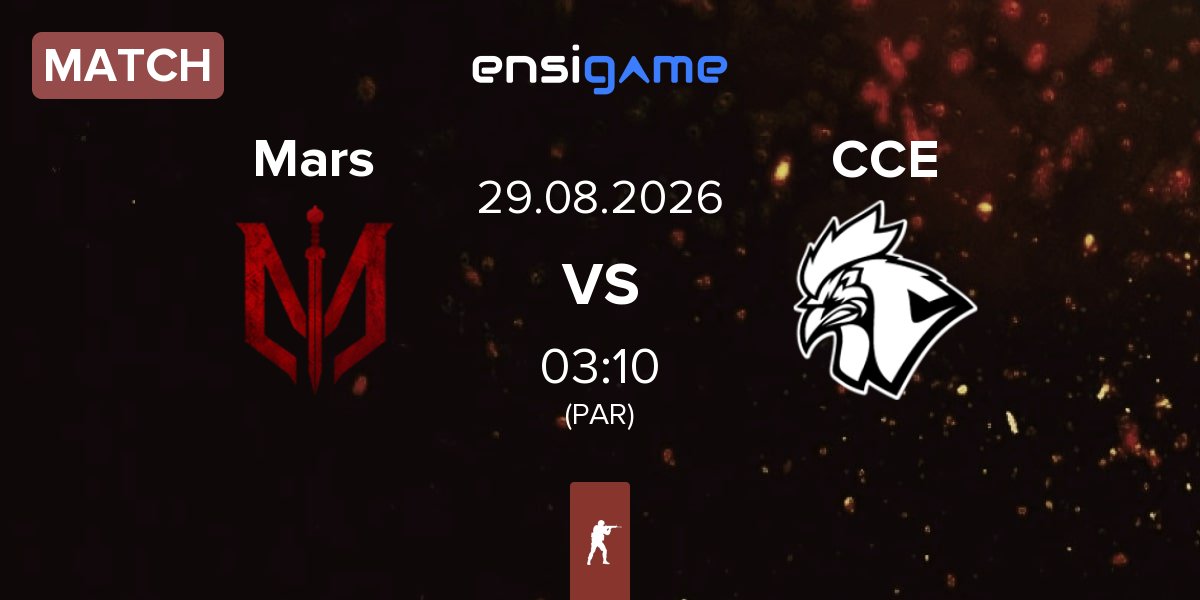 Match Marsborne Mars vs Chicken Coop Esports CCE | 29.08