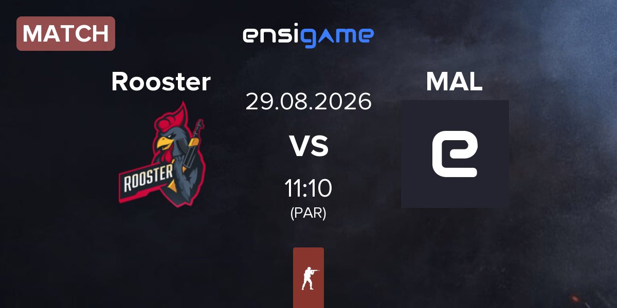 Partida Rooster vs MarkandLarry MAL | 29.08