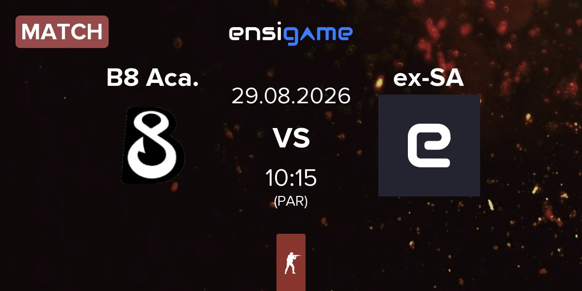 Partida B8 Academy B8 Aca. vs ex-Sangal Alters ex-SA | 29.08