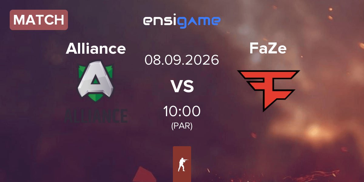 Partida Alliance vs FaZe Clan FaZe | 08.09