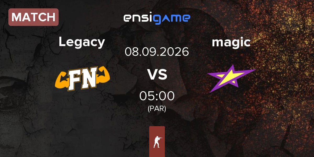 Partida Legacy vs magic | 08.09