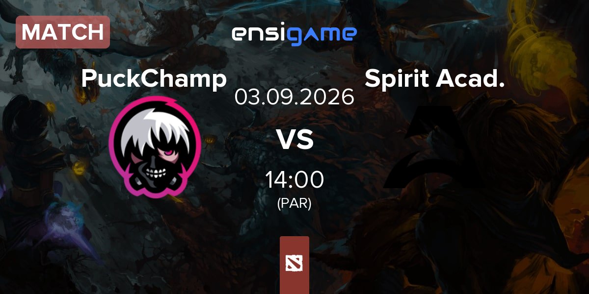 Partida PuckChamp vs Team Spirit Academy Spirit Acad. | 03.09