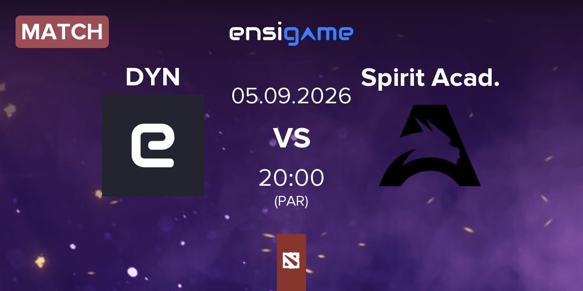 Match DYNASTY DYN vs Team Spirit Academy Spirit Acad. | 05.09