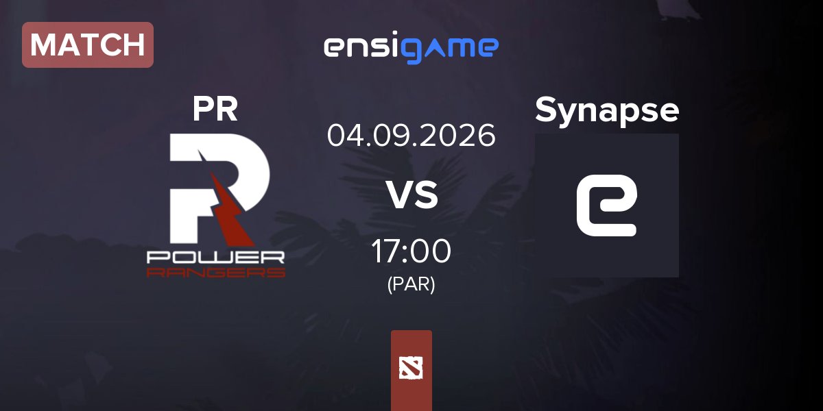 Partida Power Rangers PR vs Team Synapse Synapse | 04.09