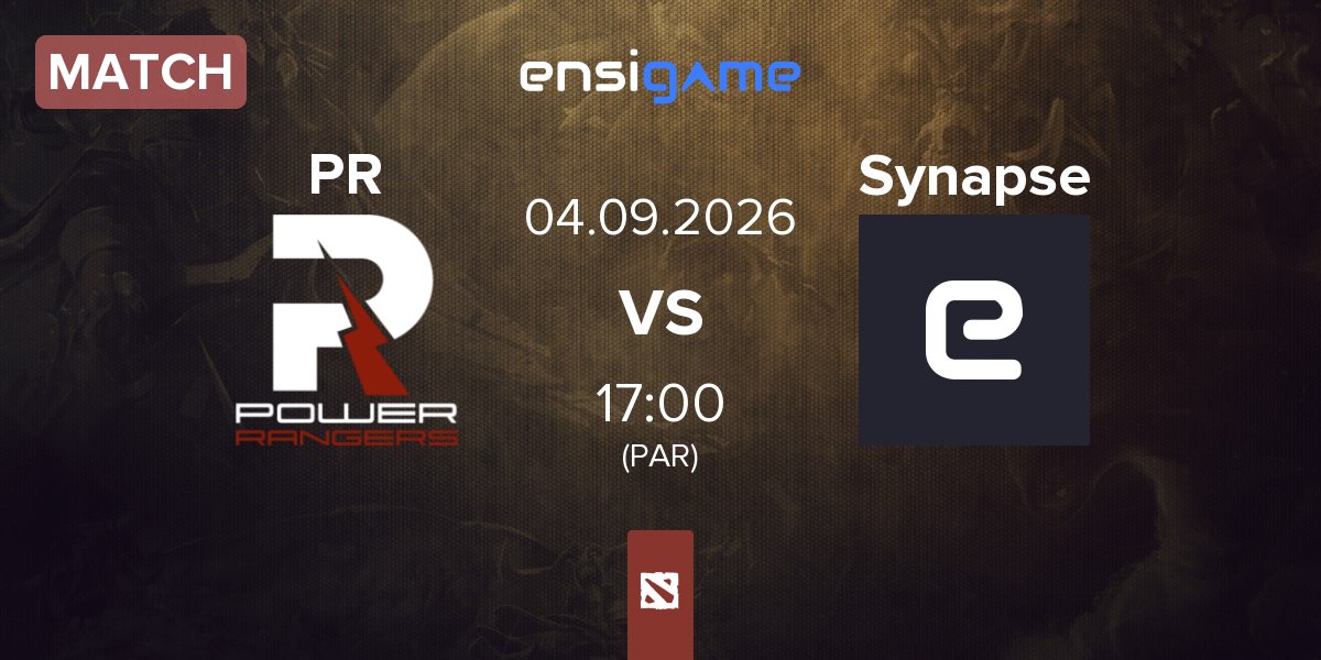 Match Power Rangers PR vs Team Synapse Synapse | 04.09