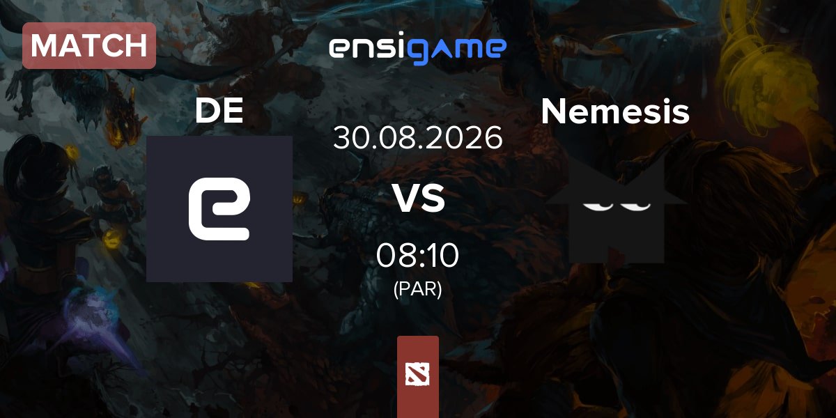 Match Direborn Esports DE vs Team Nemesis Nemesis | 30.08