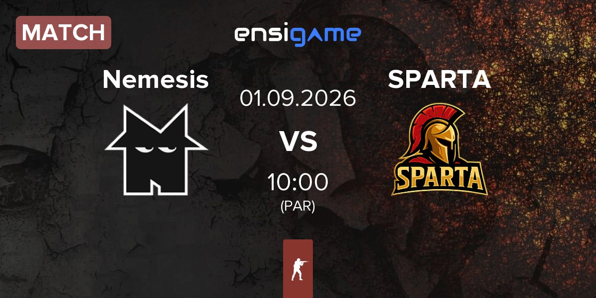 Partida Team Nemesis Nemesis vs SPARTA Esports SPARTA | 01.09