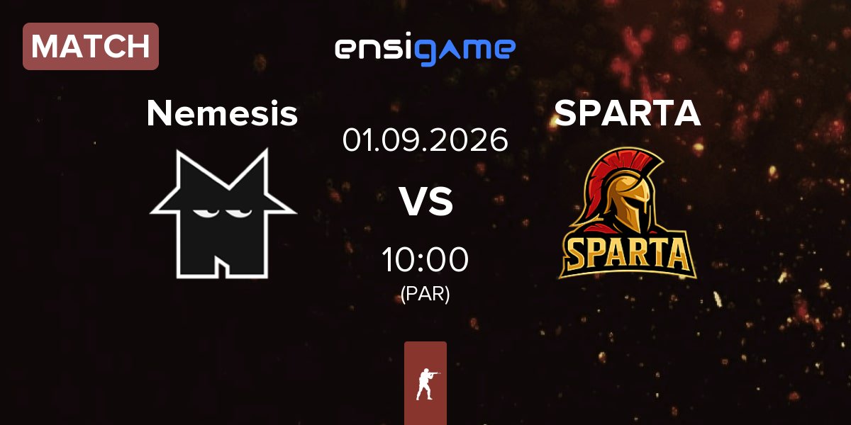 Match Team Nemesis Nemesis vs SPARTA Esports SPARTA | 01.09