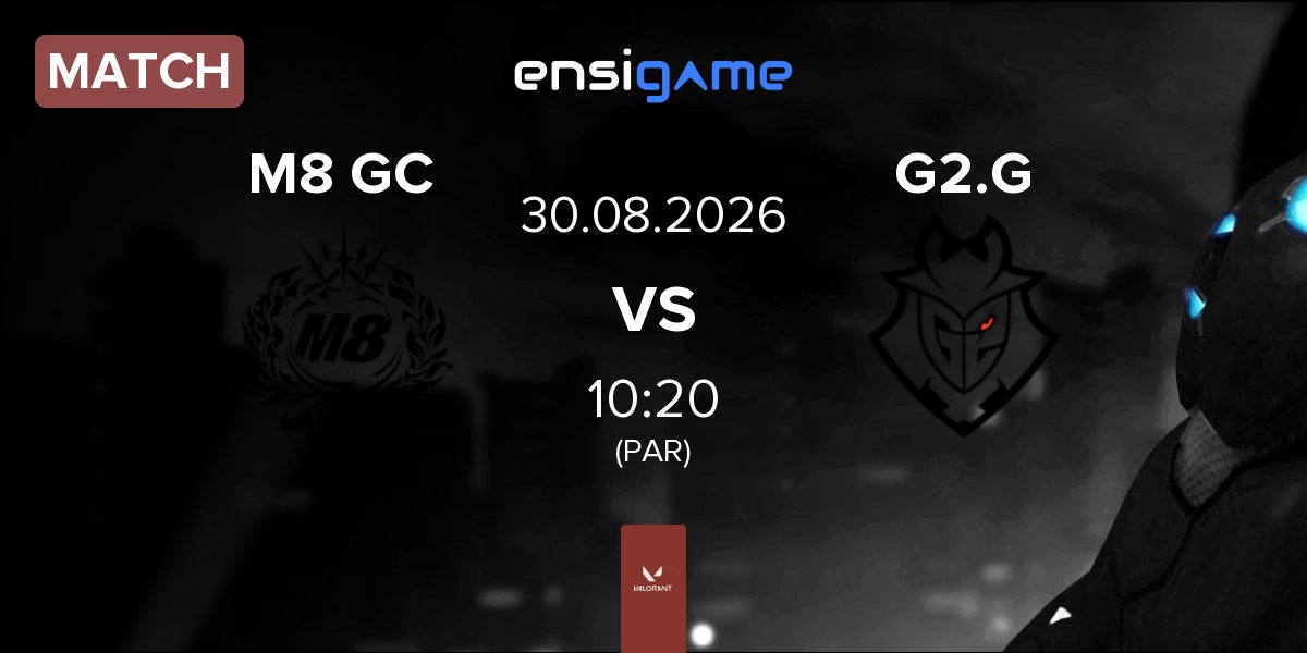 Match Gentle Mates GC M8 GC vs G2 Gozen G2.G | 30.08