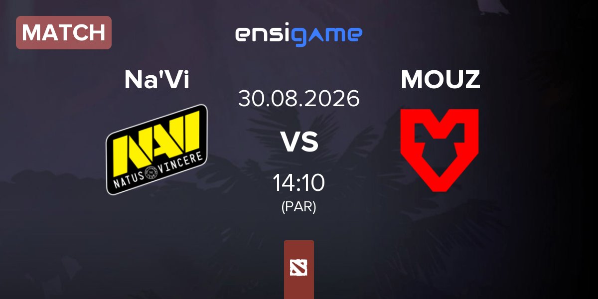 Match Natus Vincere Na'Vi vs MOUZ | 30.08