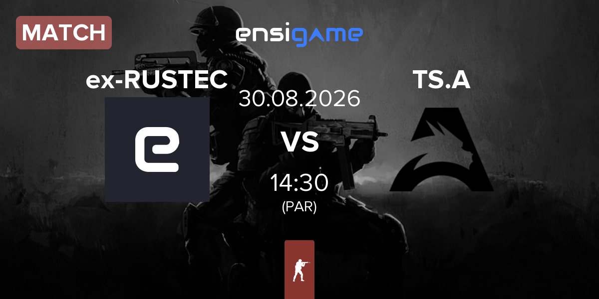 Partida ex-RUSTEC vs Team Spirit Academy TS.A | 30.08