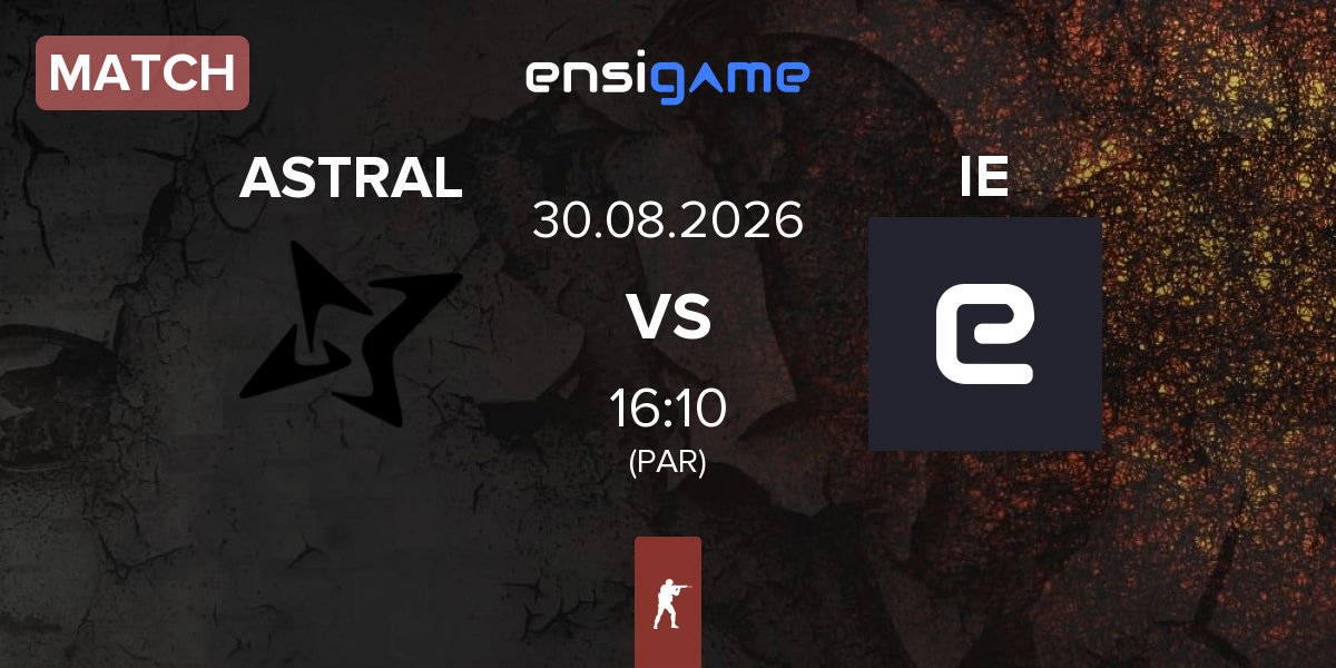 Match ASTRAL ESPORTS ASTRAL vs Insiders Esport IE | 30.08