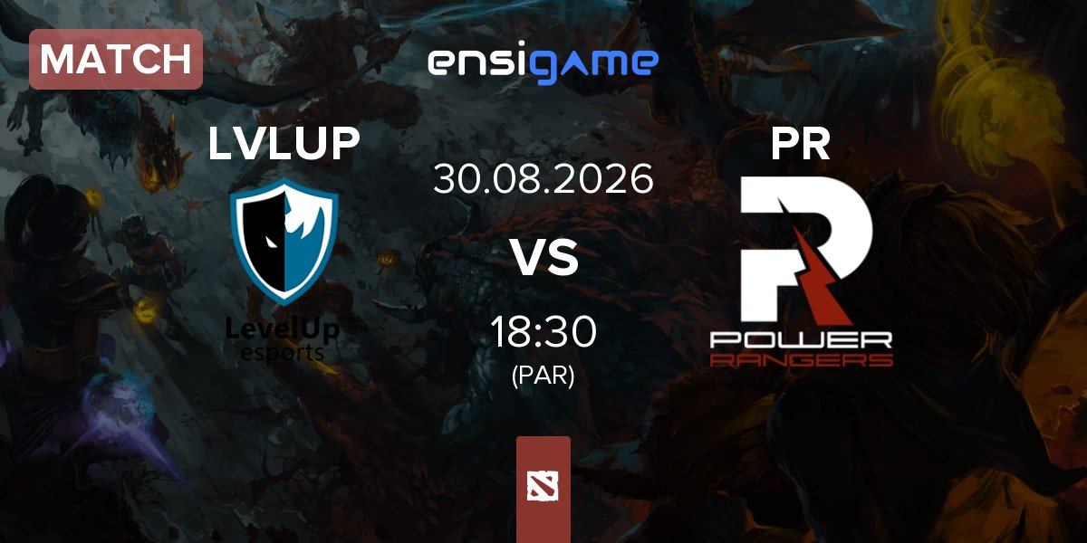 Match Level UP LVLUP vs Power Rangers PR | 30.08