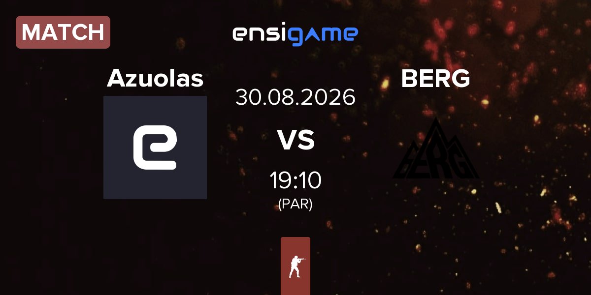 Partida Azuolas vs BERG Esports BERG | 30.08