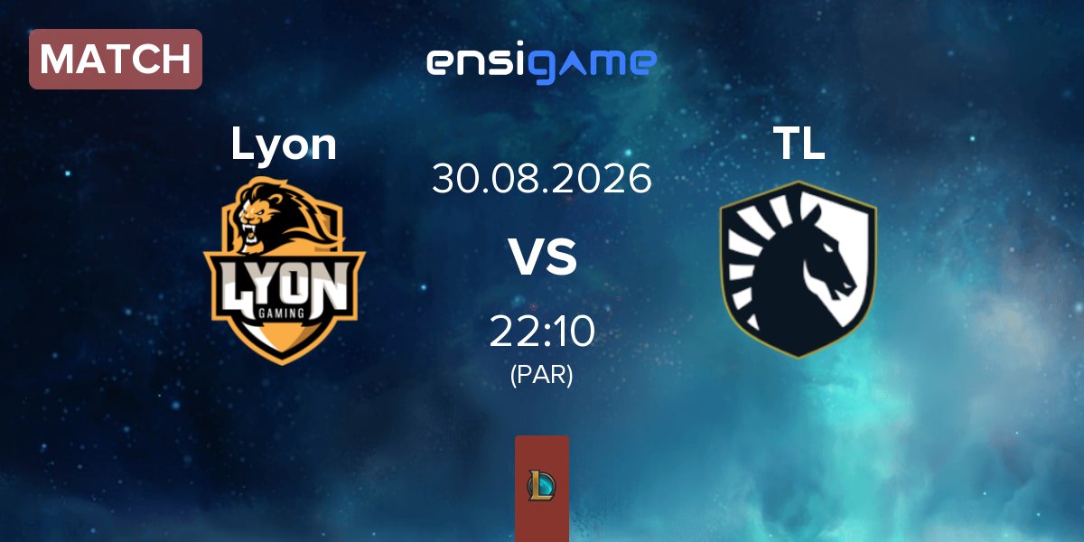 Partida Lyon Gaming Lyon vs Team Liquid TL | 30.08