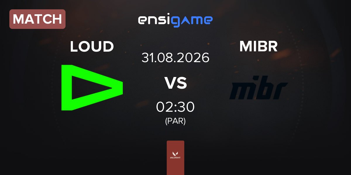 Partida LOUD vs Made in Brazil MIBR | 31.08