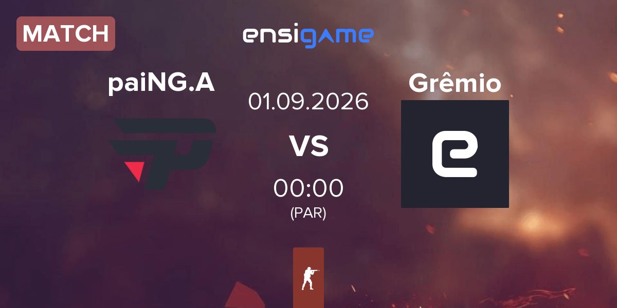 Match paiN Gaming Academy paiNG.A vs Grêmio | 01.09